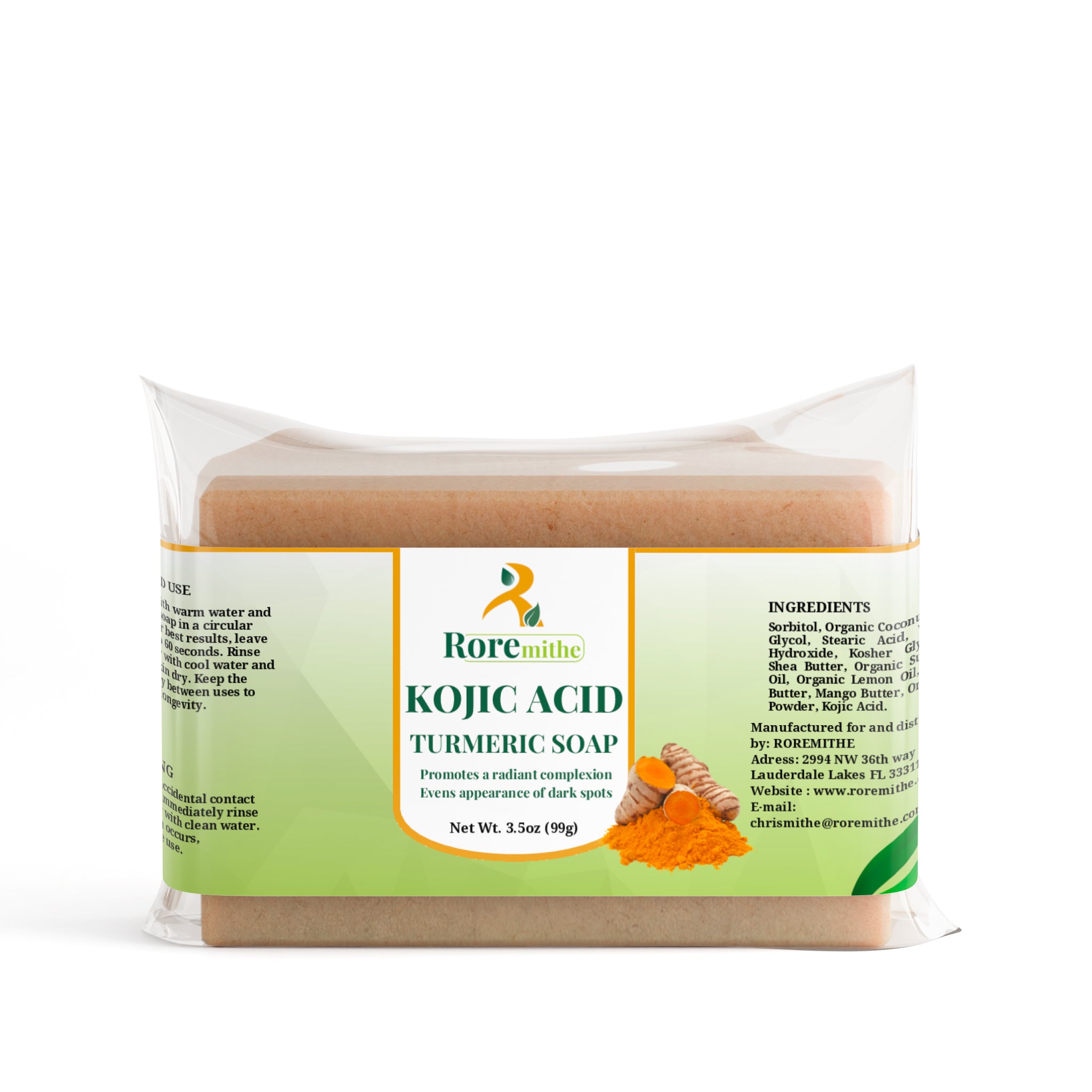 Kojic Acid Turmeric Soap